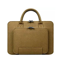 HKM-088595 Customizable Wool Felt Laptop Bag for 14-15.6 Inch Laptops - Multi-Color Options Available