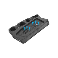 HKM-088723 PS5 Multifunctional Cooling Fan and Charging Base with USB Hub and Dual Controller Chargers