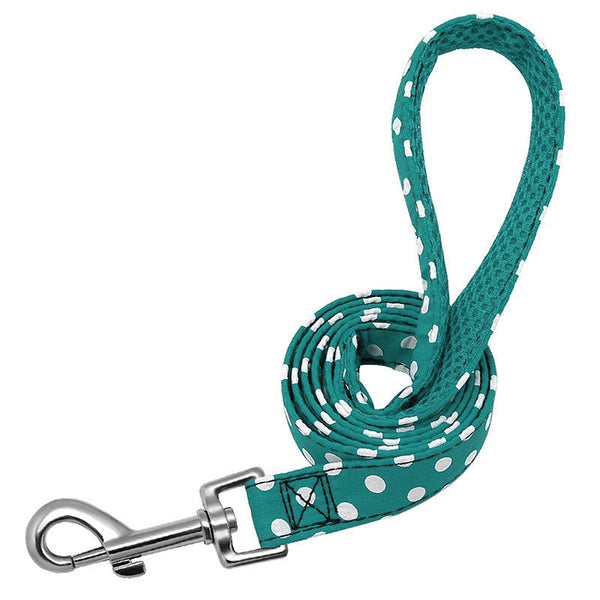 HKM-0887741 Reflective Nylon Braided Dog Leash for Medium-Sized Dogs - 1.5m Length in Multiple Colors