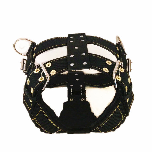 HKM-0889021 French Style Suspender Dress with Double Buckle Straps for Dogs, Slim Fit Design