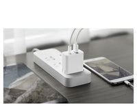 HKM-088915 30W Dual Port USB Charger with USB-C and USB-A Compatibility