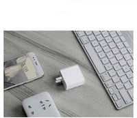 HKM-088915 30W Dual Port USB Charger with USB-C and USB-A Compatibility