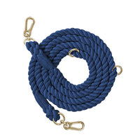 HKM-0889533 Woven Rainbow Multi-functional Dog Leash with Hand Holding Rope and Double Head Design