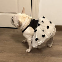 HKM-0890301 Casual Black Printed Skirt for Dogs in Multiple Sizes