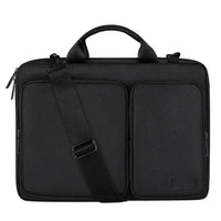 HKM-089107 Stylish Laptop Messenger Bag with Zipper Closure - Versatile Briefcase for Office Use