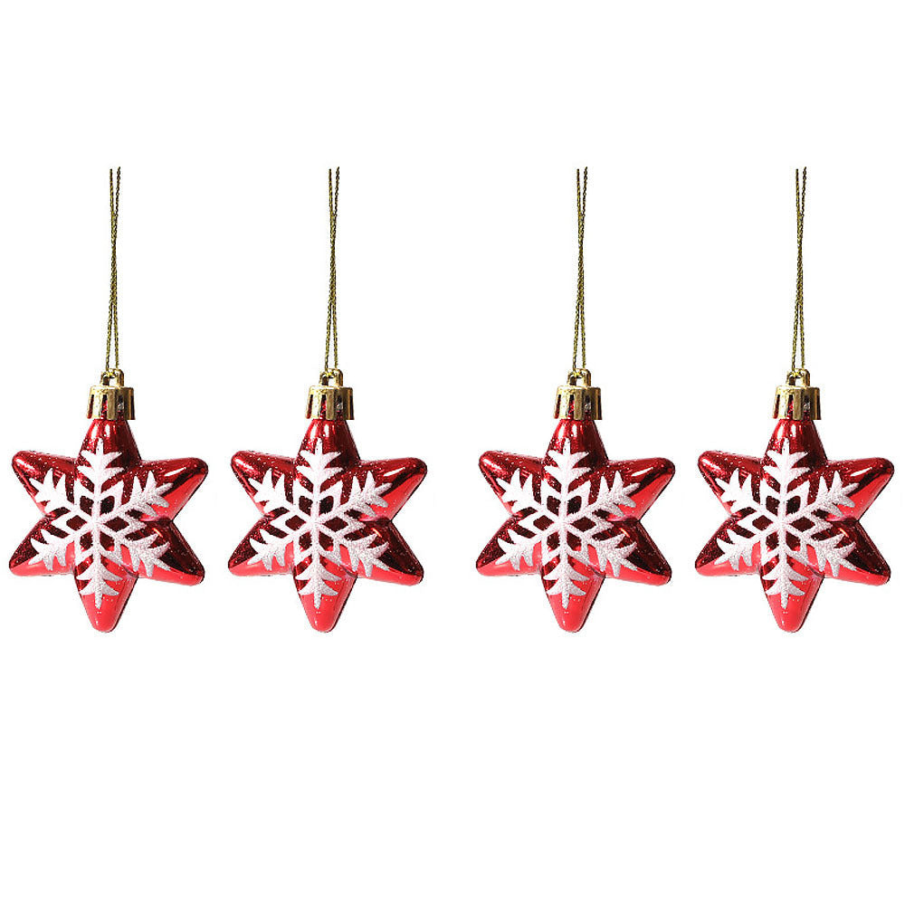 HKM-089171 Christmas Decorative Painted Special-Shaped Ball Pendant - Multiple Styles Available