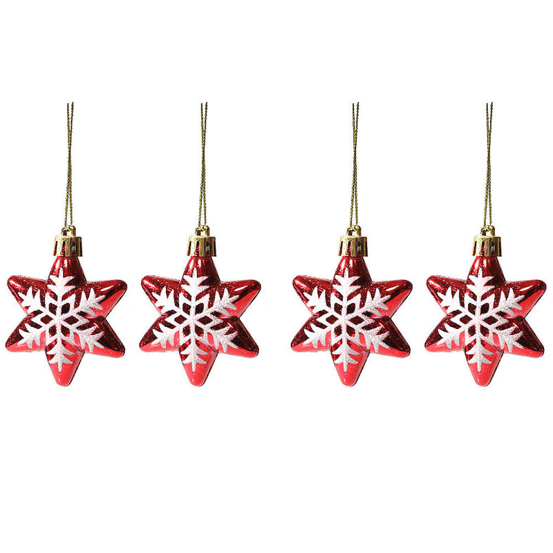 HKM-089171 Christmas Decorative Painted Special-Shaped Ball Pendant - Multiple Styles Available