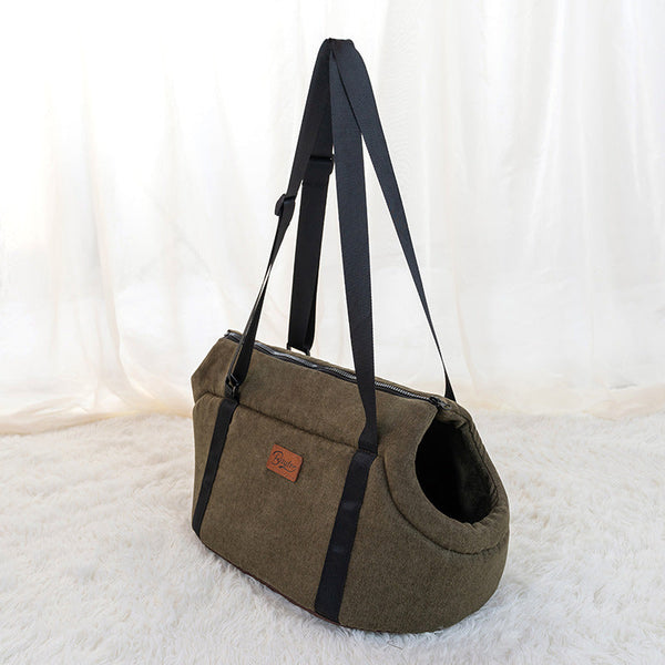 HKM-0891965 Stylish Oxford Cloth Pet Shoulder Bag for Dogs - Multiple Sizes and Colors Available
