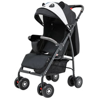 HKM-089235 Compact Folding Lightweight Baby Stroller Pushchair for Infants - Travel Buggy with Umbrella Design