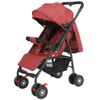 HKM-089235 Compact Folding Lightweight Baby Stroller Pushchair for Infants - Travel Buggy with Umbrella Design