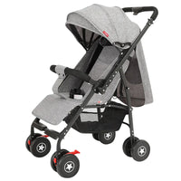 HKM-089235 Compact Folding Lightweight Baby Stroller Pushchair for Infants - Travel Buggy with Umbrella Design