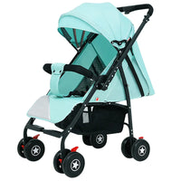 HKM-089235 Compact Folding Lightweight Baby Stroller Pushchair for Infants - Travel Buggy with Umbrella Design