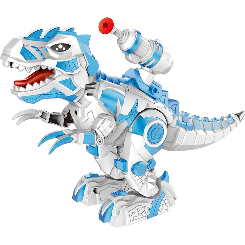 HKM-089299 Electronic Walking Dinosaur Toy with LED Lights and Sounds for Ages 2-13, Interactive Dinosaur Robot