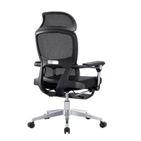 HKM-089299 Ergonomic Adjustable Mesh Office Chair with High Back and Headrest, Swivel Design