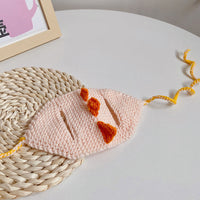 HKM-0893117 Knitted Dinosaur Pet Hat for Cats - Available in Blue, Green, Purple, and Yellow