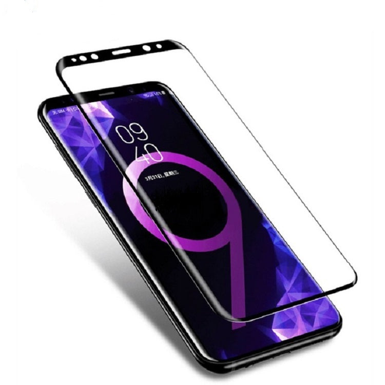 HKM-089427 Full Coverage Tempered Glass Screen Protector – Black, Anti-Fingerprint, Dust-Proof, Explosion-Proof