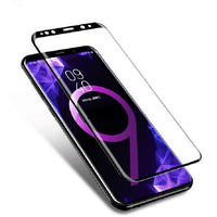 HKM-089427 Full Coverage Tempered Glass Screen Protector – Black, Anti-Fingerprint, Dust-Proof, Explosion-Proof