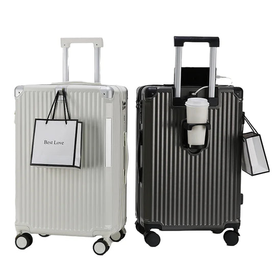 HKM-089427 Three-Piece Spinner Luggage Set with Matching Carry-On Bag