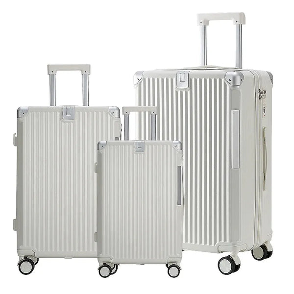 HKM-089427 Three-Piece Spinner Luggage Set with Matching Carry-On Bag