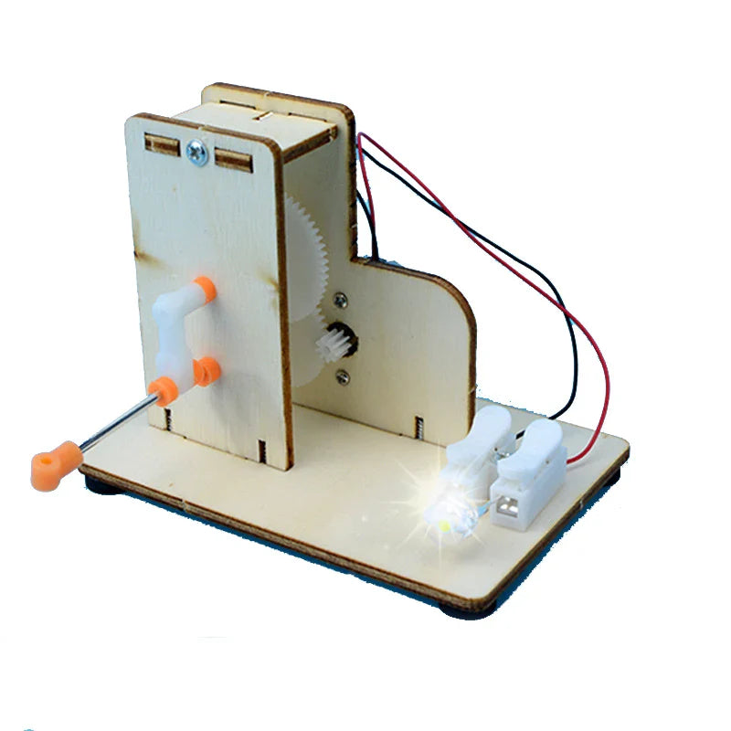 HKM-089491 STEM Educational Wooden Puzzle Kit for Kids – Science Assembly Physics Toys