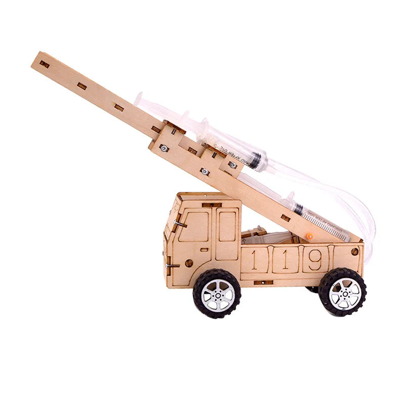 HKM-089491 STEM Educational Wooden Puzzle Kit for Kids – Science Assembly Physics Toys