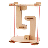 HKM-089491 STEM Educational Wooden Puzzle Kit for Kids – Science Assembly Physics Toys