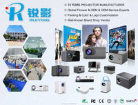 HKM-089555 1080P Portable Wi-Fi Projector for Home Theatre and Outdoor Movie Experience