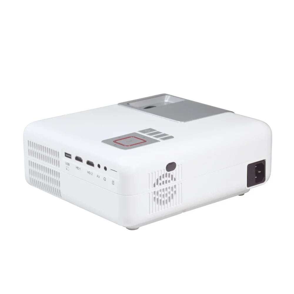 HKM-089555 1080P Portable Wi-Fi Projector for Home Theatre and Outdoor Movie Experience
