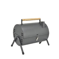 HKM-089555 Portable Folding BBQ Grill for Outdoor Cooking - Practical Black Design