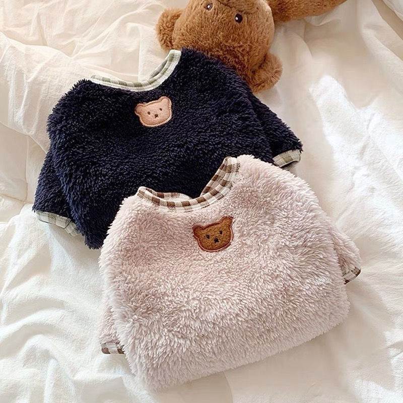 HKM-0896061 Navy Blue and Pink Solid Color Clothes for Female Pomeranian Yorkshire Teddy Puppies