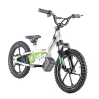 HKM-089619 16" Electric Balance Bike for Kids, 350W Motor, Aluminum Alloy Frame, Adjustable Suspension, Age 5-8, 60KG Load Capacity
