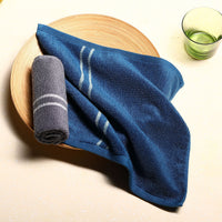HKM-089619 Smart Induction Cotton Square Towel - 34cm x 34cm, 100% Cotton, Soft and Durable