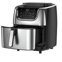 HKM-089619 Temperature Control Steam Air Fryer with 6L Capacity for Easy and Healthy Cooking