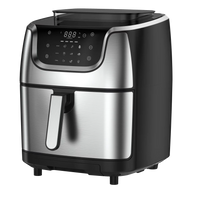 HKM-089619 Temperature Control Steam Air Fryer with 6L Capacity for Easy and Healthy Cooking