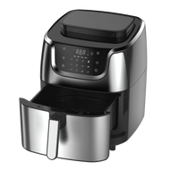 HKM-089619 Temperature Control Steam Air Fryer with 6L Capacity for Easy and Healthy Cooking