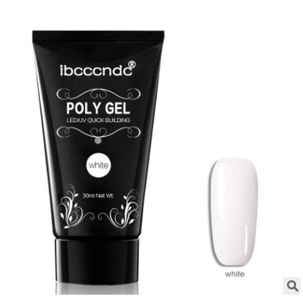HKM-089683 Crystal Nail Extension Gel 30g - Quick and Easy Application, Strong Hold, Easy Removal