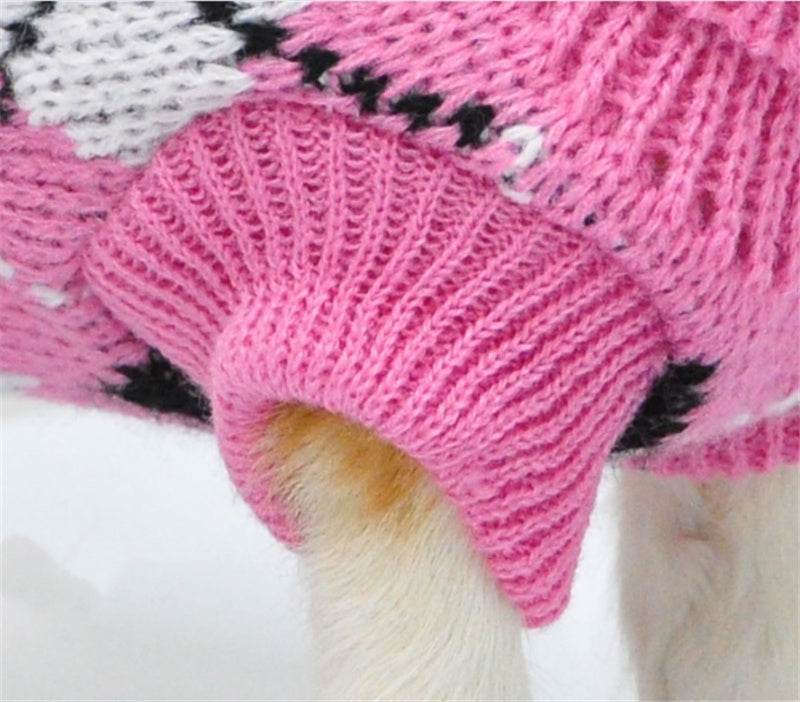 HKM-0899261 Cozy Acrylic Dog Sweater in Various Sizes for All Breeds
