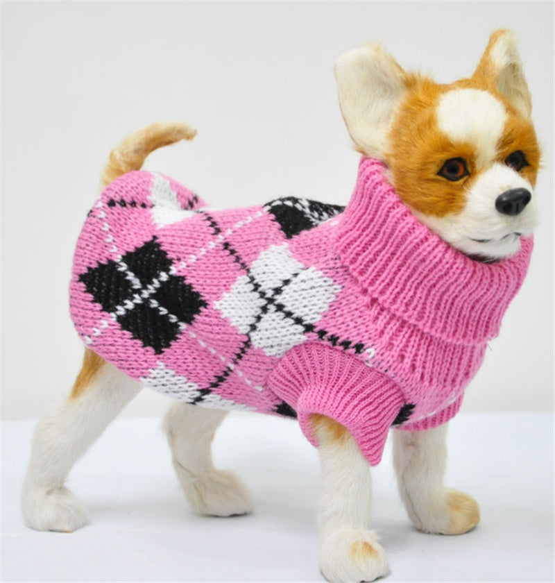 HKM-0899261 Cozy Acrylic Dog Sweater in Various Sizes for All Breeds