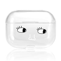 HKM-089939 Cartoon Protective Case for AirPods Pro - Colorful Design, PC Material