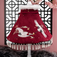 HKM-0899645 Dark Green and Wine Shawl for Cats and Dogs - Sizes S/M