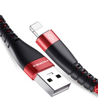 HKM-090067 3-in-1 Micro USB Data Line - 1.2m Cable with Triple Connector