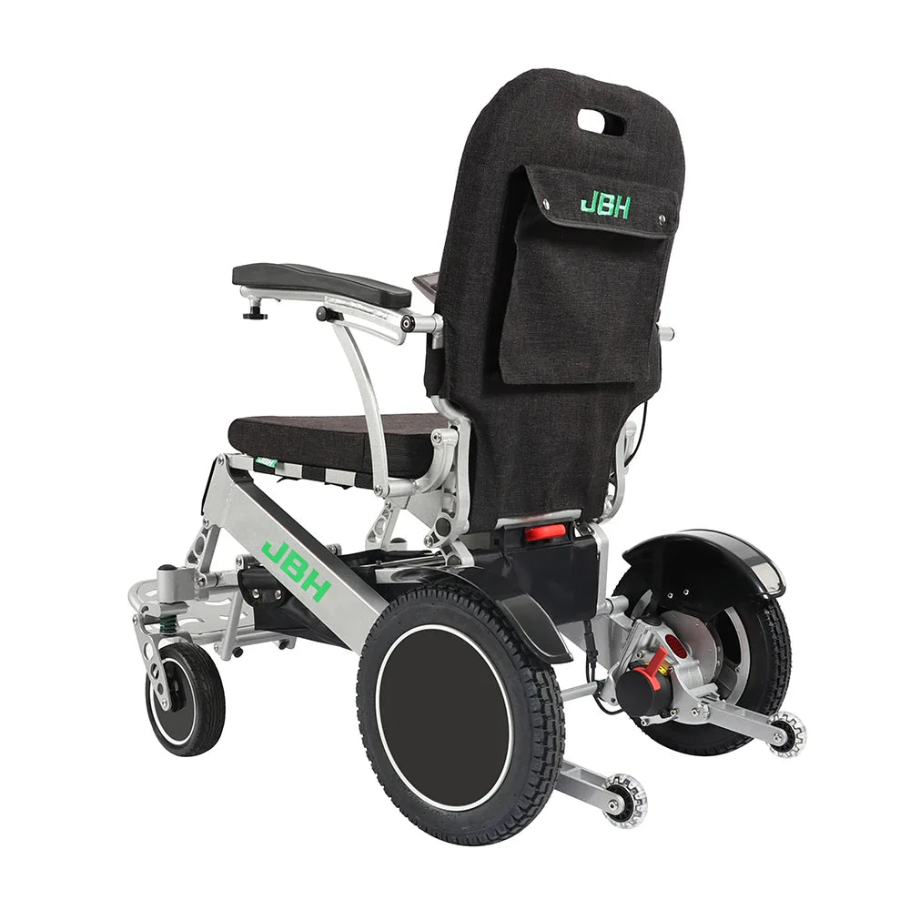 HKM-090067 Folding Electric Wheelchair with 200kg Capacity and 20km Driving Range