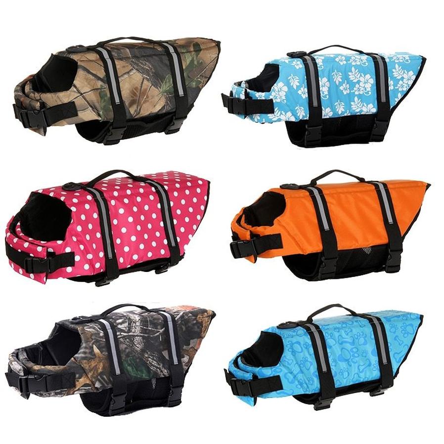 HKM-090259 Dog Life Jacket for Safe Swimming - Adjustable Fit for Medium to Large Breeds, Lightweight & Durable Design