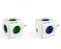 HKM-090259 Multi-Country Converter with 5 Holes | Rubik's Cube Socket, 2500W, 16A Rated Current, ABS Housing, Copper Conductors