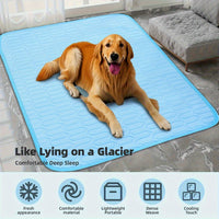 HKM-0903101 Cooling Ice Silk Dog/Cat Pad - Multiple Sizes Available