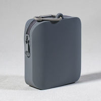 HKM-0903485 Outdoor Portable Silicone Dog Food Storage Bag - Handbag Style, Food-Grade Silicone, 4 Colors Available