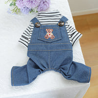 HKM-0905661 Cute Bear Bubble Overalls for Dogs - Various Sizes Available