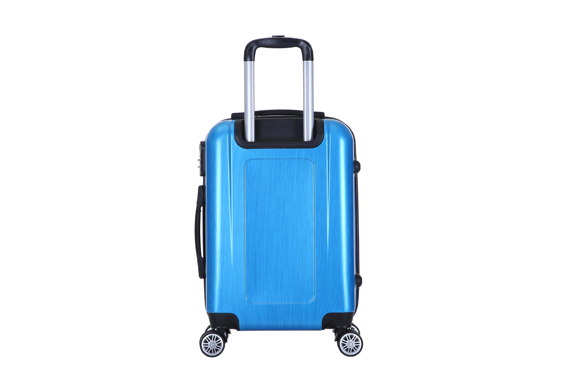 HKM-090579 Compact Hard Case Travel Luggage Set with Cosmetic Handbag and Small Suitcase, ABS Material, Model XHP121