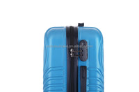 HKM-090579 Compact Hard Case Travel Luggage Set with Cosmetic Handbag and Small Suitcase, ABS Material, Model XHP121