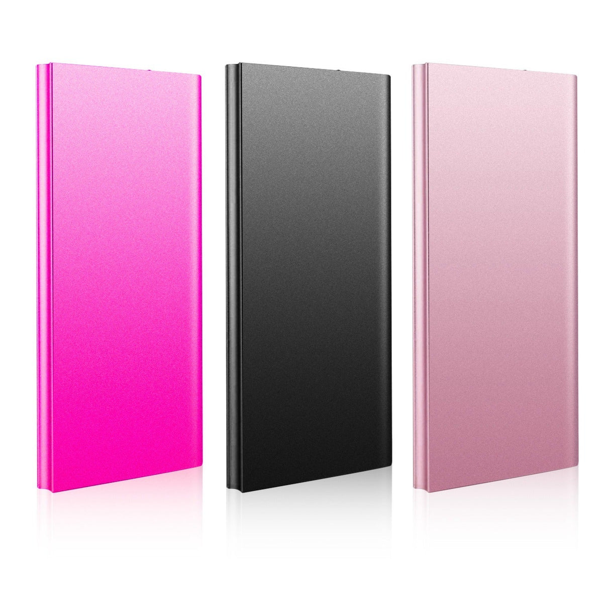 HKM-090579 Ultra-Thin 20000mAh Dual USB Power Bank with Smart Charging Technology and Built-in Flashlight